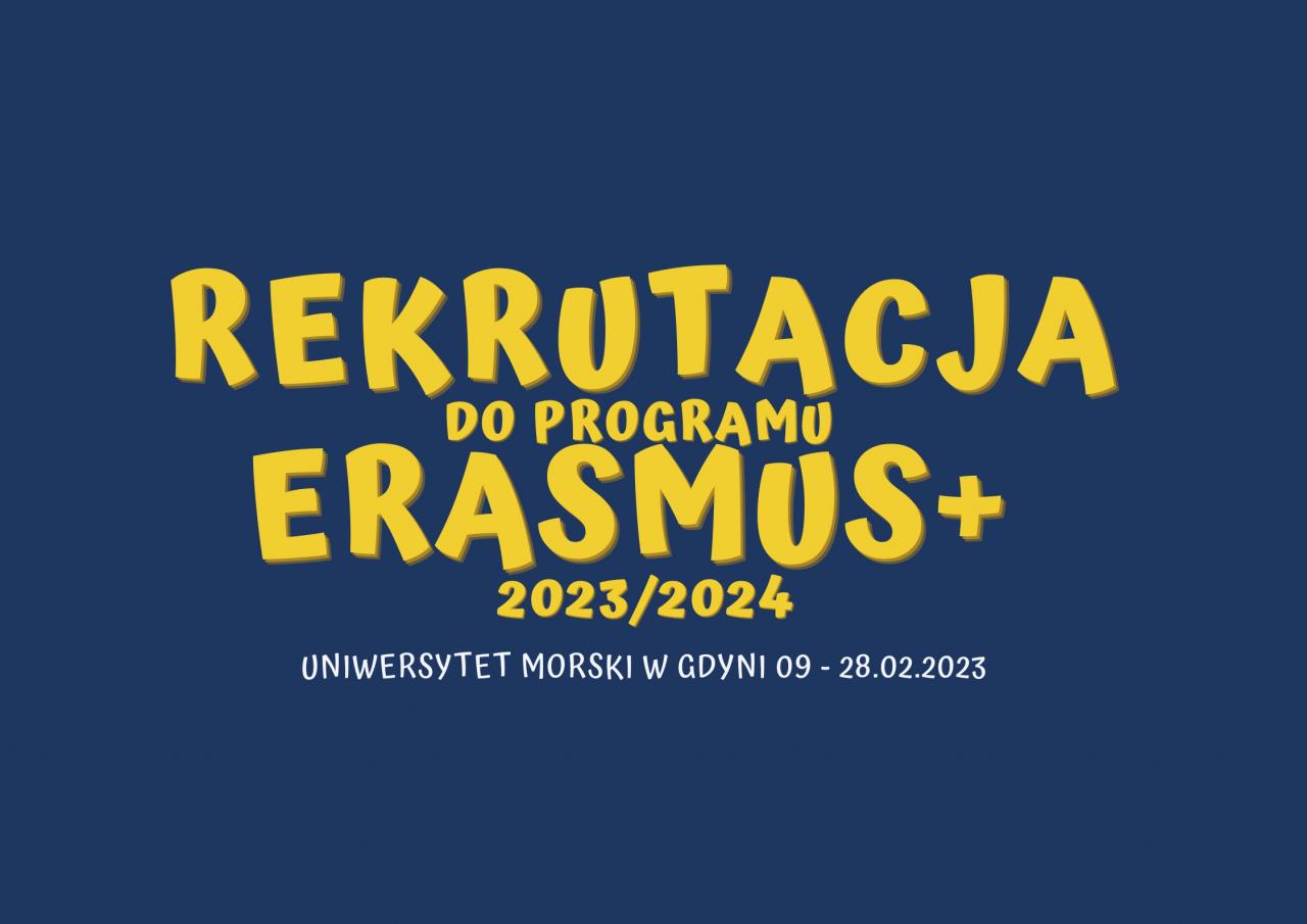 Trwa rekrutacja do programu Erasmus+