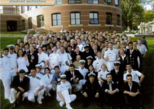 09.2002_Studenci i pracownicy Marine Maritime Academy_Maine, USA