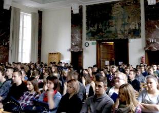 Kapmania promująca kierunki techniczne w Akademii Morskiej, fot. Katarzyna Okońska