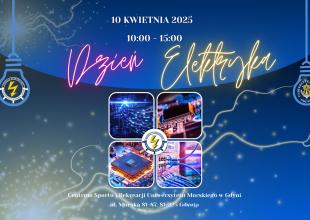 Plansza promująca Dzień Elektryka