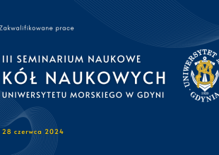 III Seminarium Naukowe Kół Naukowych UMG - zakwalifikowane prace