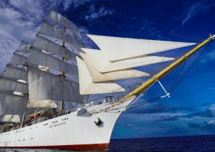 Powitanie \"Daru Młodzieży\"