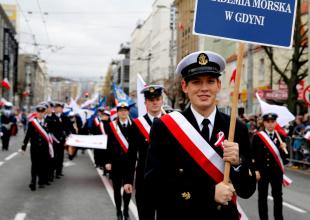 Parada Niepodległości w Gdyni, fot. Katarzyna Okońska