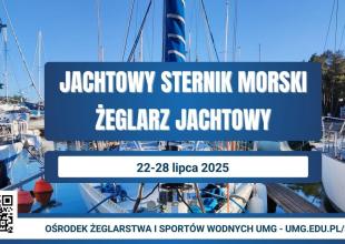 Nowe szkolenia żeglarskie w ofercie Ośrodka żeglarskiego i Sportów Wodnych UMG