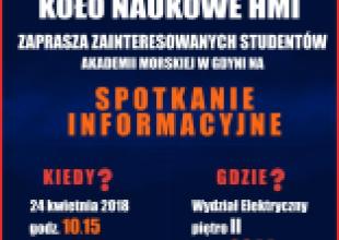 Spotkanie informacyjne - Koło Naukowe HMI