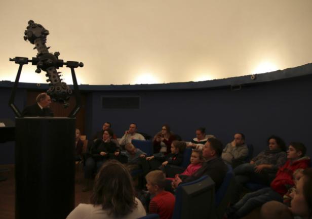 Pokazy w Planetarium, fot. Magdalena Bergańska Pokazy w Planetarium, fot. Magdalena Bergańska