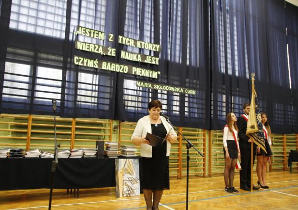 Zakończenie roku szkolnego w II Liceum Ogólnokształcącym w Rumi, fot. Katarzyna Okońska Zakończenie roku szkolnego w II Liceum Ogólnokształcącym w Rumi, fot. Katarzyna Okońska