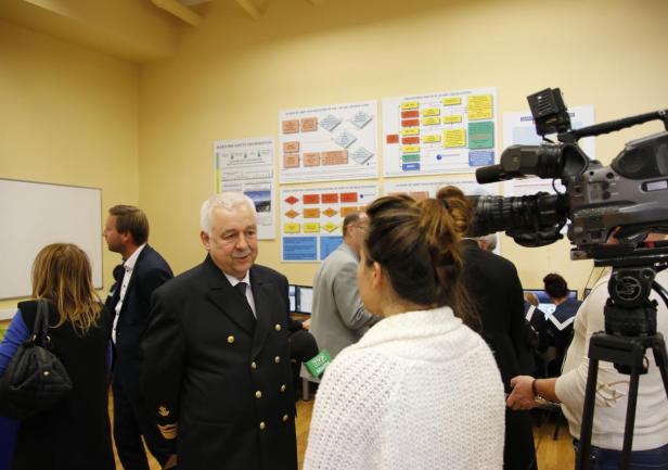 Podpisanie porozumienia z Zespołem Szkół Morskich, fot. Katarzyna Okońska Podpisanie porozumienia z Zespołem Szkół Morskich, fot. Katarzyna Okońska