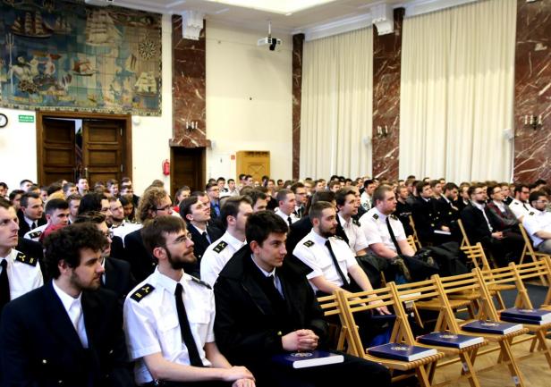 Debata z Rektorem Akademii Morskiej w Gdyni, fot. Magdalena Zajk