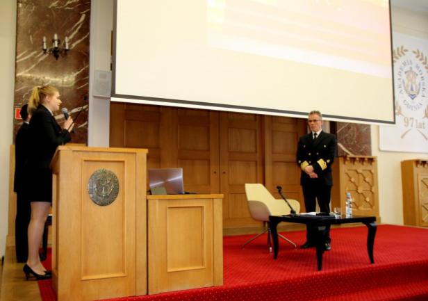 Debata z Rektorem Akademii Morskiej w Gdyni, fot. Magdalena Zajk