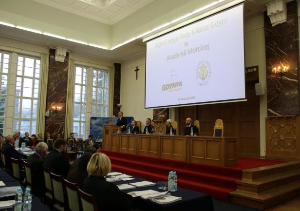 XXXVII Sesja Rady Miasta Gdyni, fot. Biuro Promocji AMG