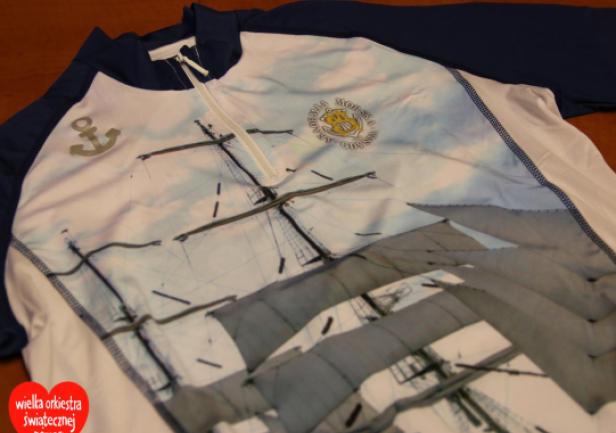 Koszulka rowerowa Akademii Morskiej w Gdyni