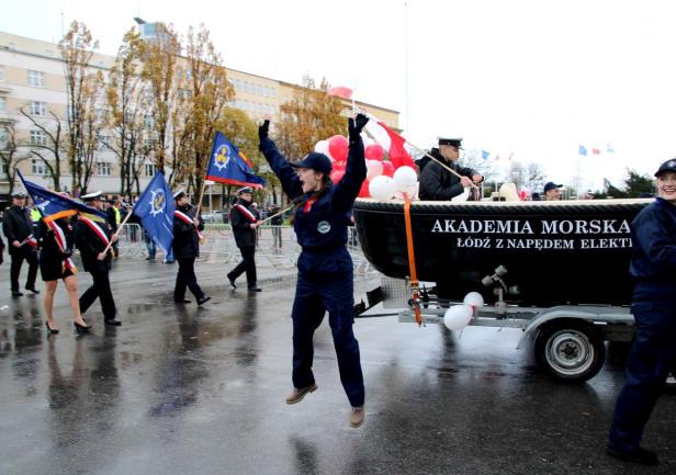 Parada Niepodległości w Gdyni, fot. Katarzyna Okońska