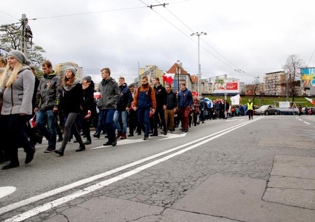Parada Niepodległości w Gdyni, fot. Katarzyna Okońska