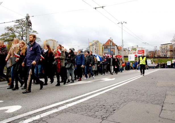 Parada Niepodległości w Gdyni, fot. Katarzyna Okońska