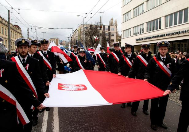 Parada Niepodległości w Gdyni, fot. Katarzyna Okońska