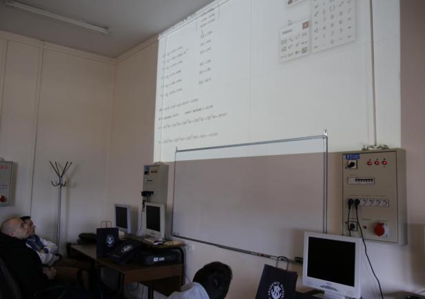 Uczniowie Zespołu Szkół Chłodniczych i Elektronicznych w Akademii Morskiej, fot. Katarzyna Okońska Uczniowie Zespołu Szkół Chłodniczych i Elektronicznych w Akademii Morskiej, fot. Katarzyna Okońska