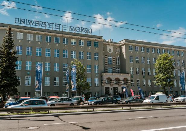 Budynek Uniwersytetu Morskiego w Gdyni