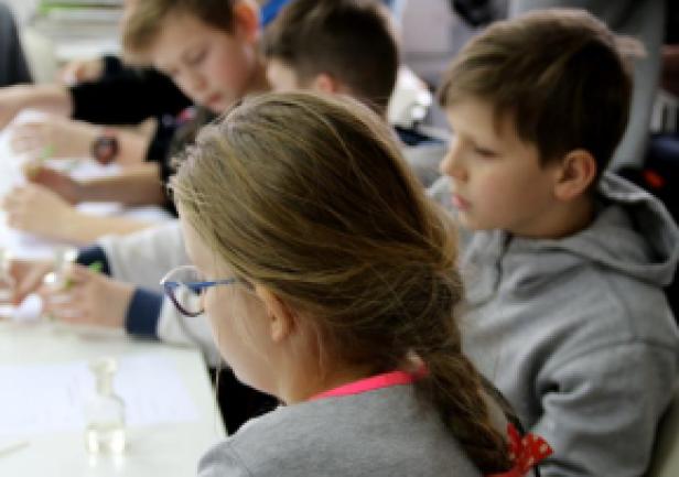 Wizyta uczniów w AMG, fot. Magdalena Zajk