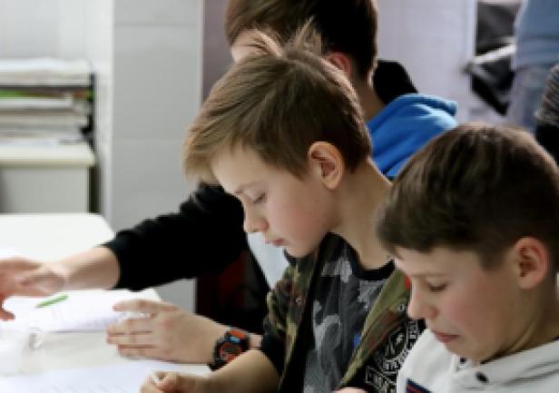 Wizyta uczniów w AMG, fot. Magdalena Zajk