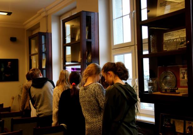 Wizyta uczniów w AMG, fot. Magdalena Zajk