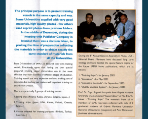 23-26.09.2002_AGA-3_Maine USA_Prace nad magazynem IAMU News_Od prawej_prof. B. Łączyński oraz studenci Akademii Morskiej w Gdyni_Sławomir Witaszewski, Piotr Denesenko
