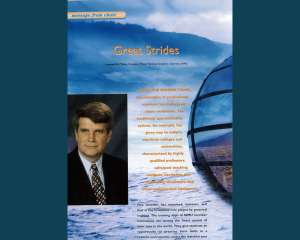 Leonard H. Tyler, rektor Marine Maritime Academy w Maine USA, dwukrotny przewodniczący IAMU