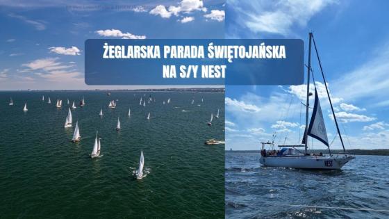 Plansza z tytułem Żeglarska Parada Świętojańska