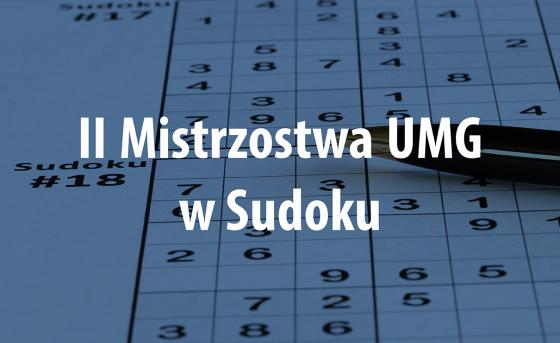 II Mistrzostwa Uniwersytetu Morskiego w Gdyni w Sudoku