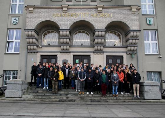 Wizyta uczniów z Zespołu Szkół Chłodniczych i Elektronicznych