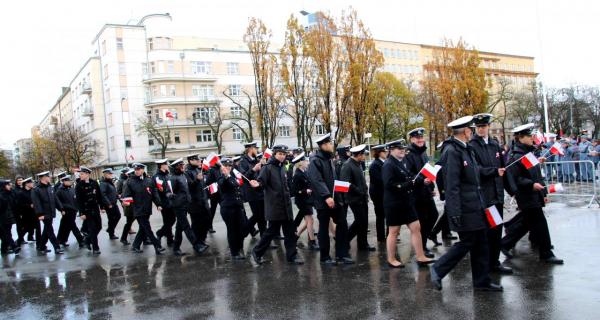 Parada Niepodległości w Gdyni, fot. Katarzyna Okońska Parada Niepodległości w Gdyni, fot. Katarzyna Okońska