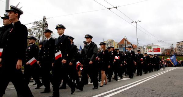 Parada Niepodległości w Gdyni, fot. Katarzyna Okońska