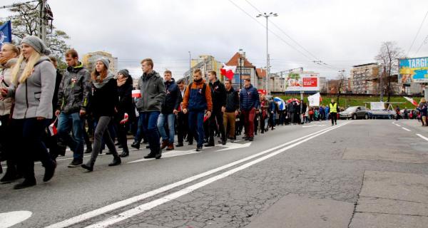 Parada Niepodległości w Gdyni, fot. Katarzyna Okońska