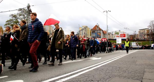 Parada Niepodległości w Gdyni, fot. Katarzyna Okońska