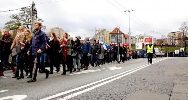 Parada Niepodległości w Gdyni, fot. Katarzyna Okońska