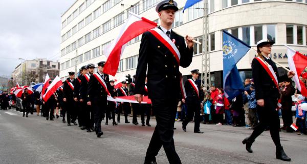 Parada Niepodległości w Gdyni, fot. Katarzyna Okońska