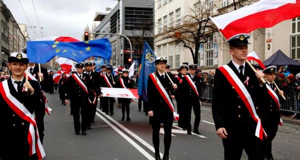 Parada Niepodległości w Gdyni, fot. Katarzyna Okońska