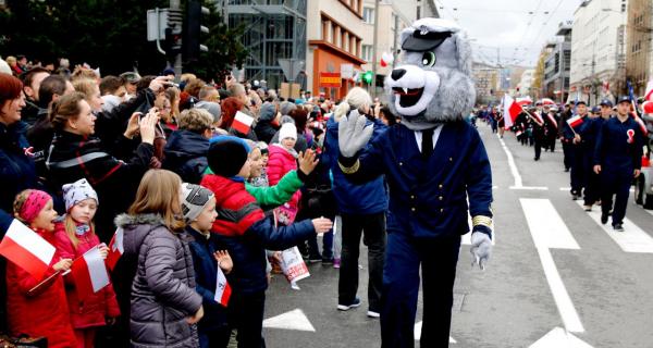 Parada Niepodległości w Gdyni, fot. Katarzyna Okońska