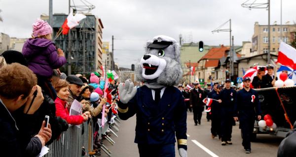 Parada Niepodległości w Gdyni, fot. Katarzyna Okońska
