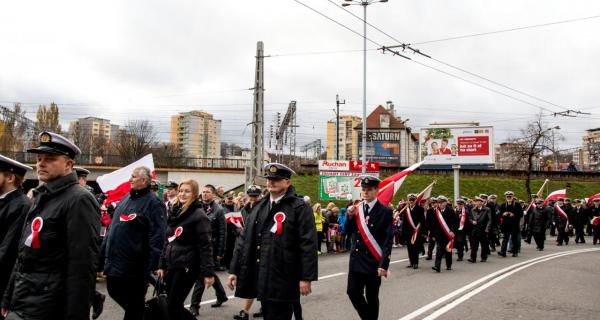 Parada Niepodległości w Gdyni, fot. Katarzyna Okońska