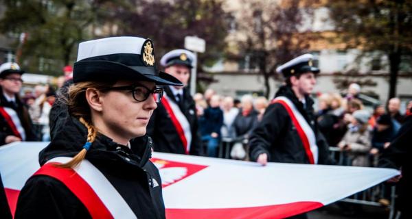 Parada Niepodległości w Gdyni 
